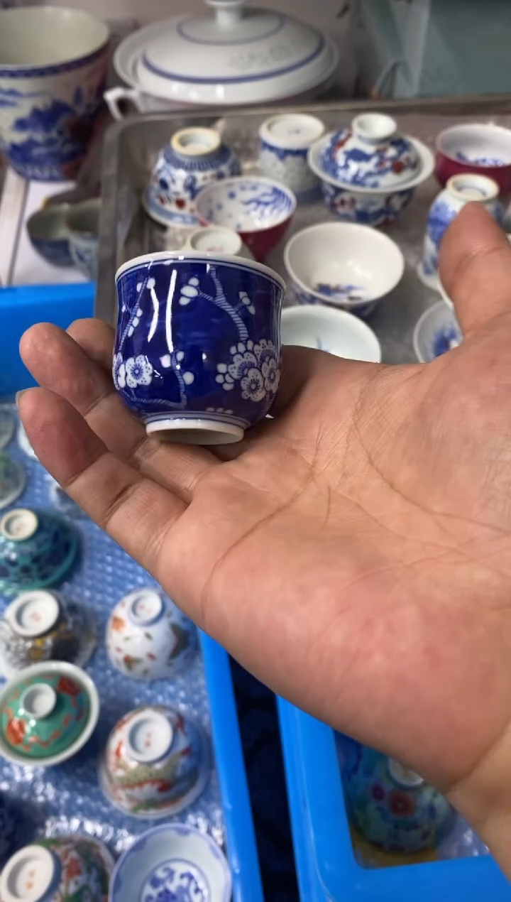 陶瓷景德陶瓷茶具容量约50