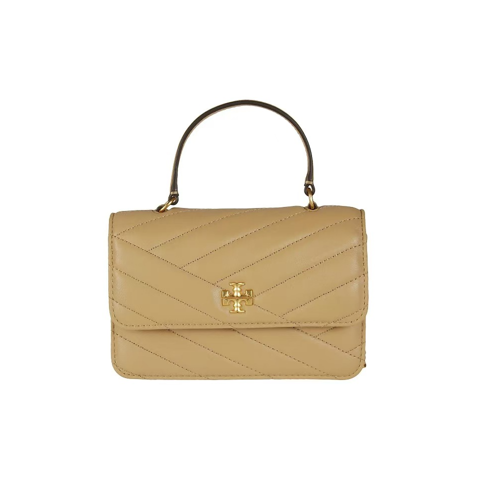 Tory Burch汤丽柏琦 预售 奶茶色迷你手提Kira 152356-250 样包