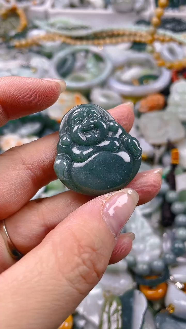 【闪购商品】翡翠颈饰未镶嵌/V/翡翠A货一图一物