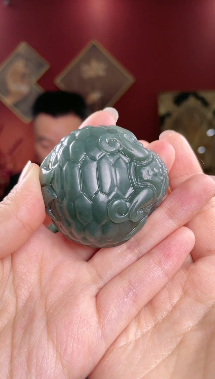 【闪购商品】和田玉把件未镶嵌龙龟