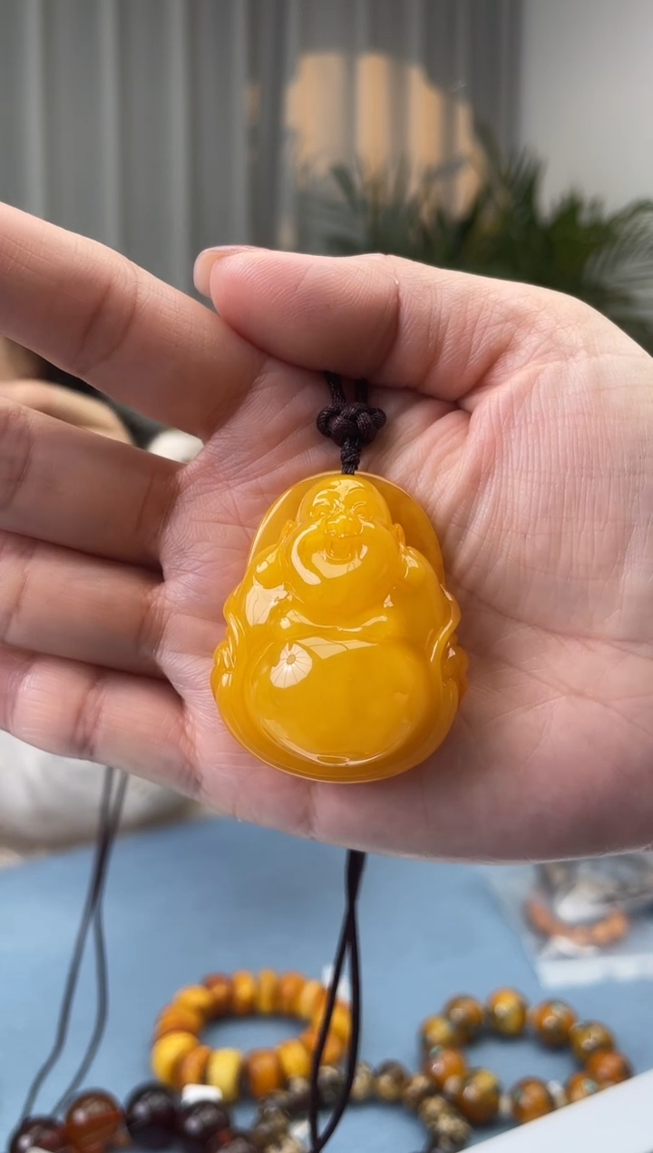 【闪购商品】蜜蜡珠宝奇石未镶嵌假一罚十，微瑕发一件018