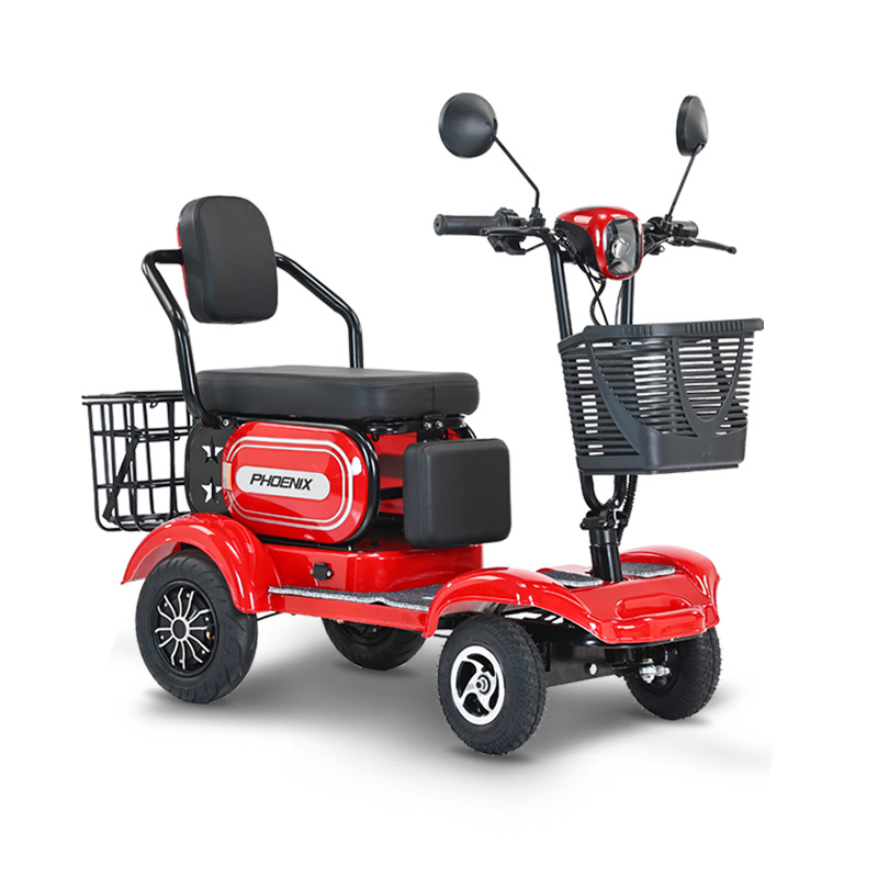 凤凰新款电动轮椅车智能全自动大功率老人代步车电动轮椅车