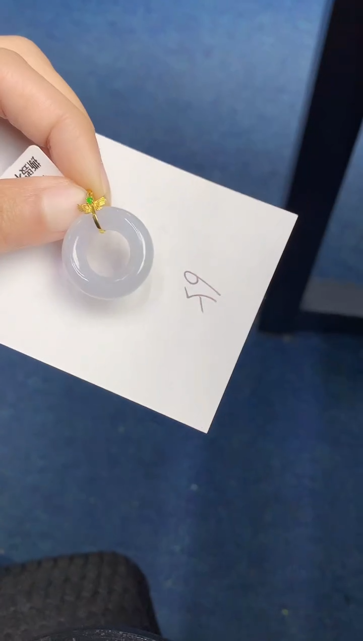 【闪购商品】翡翠颈饰18K金镶嵌000000000