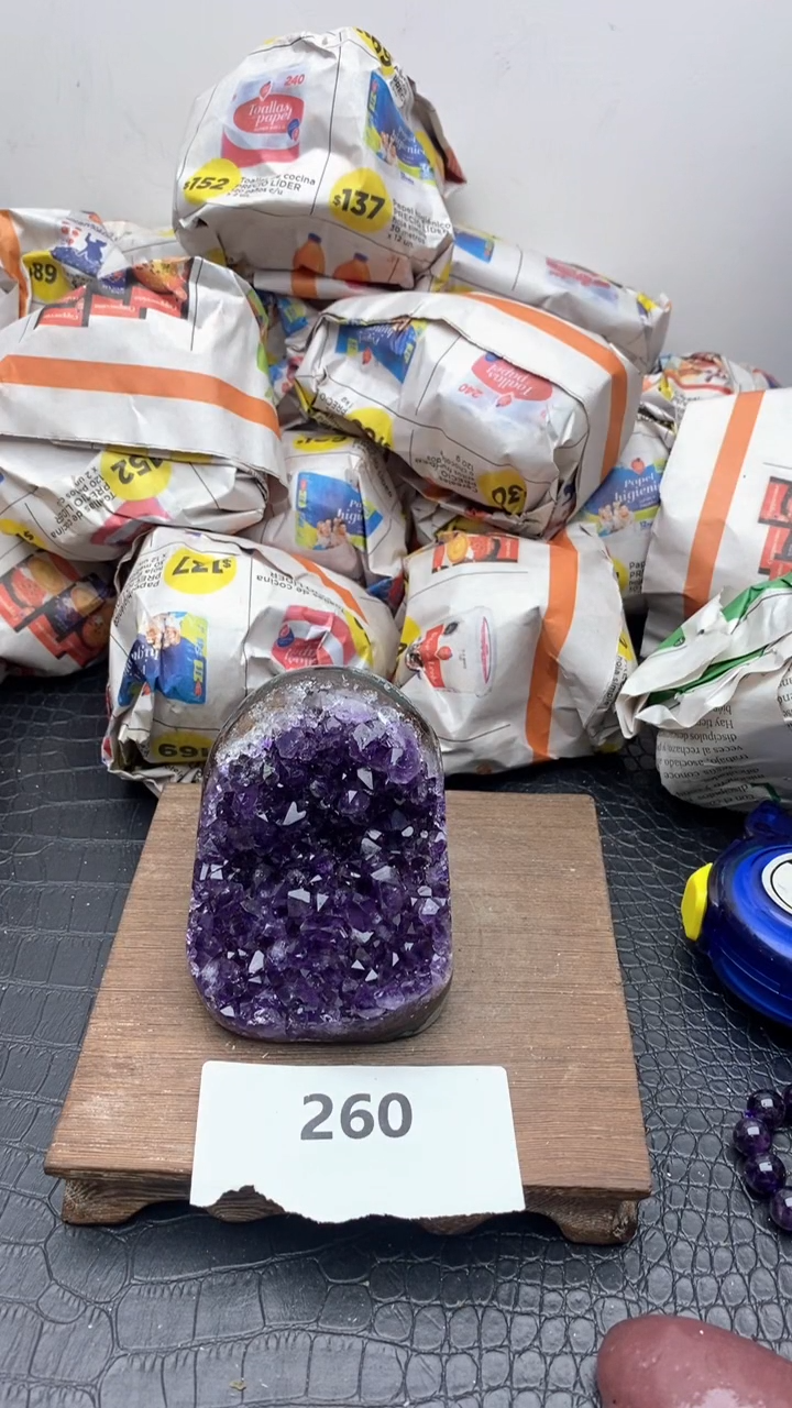 【闪购商品】紫晶1未镶嵌260号摆件