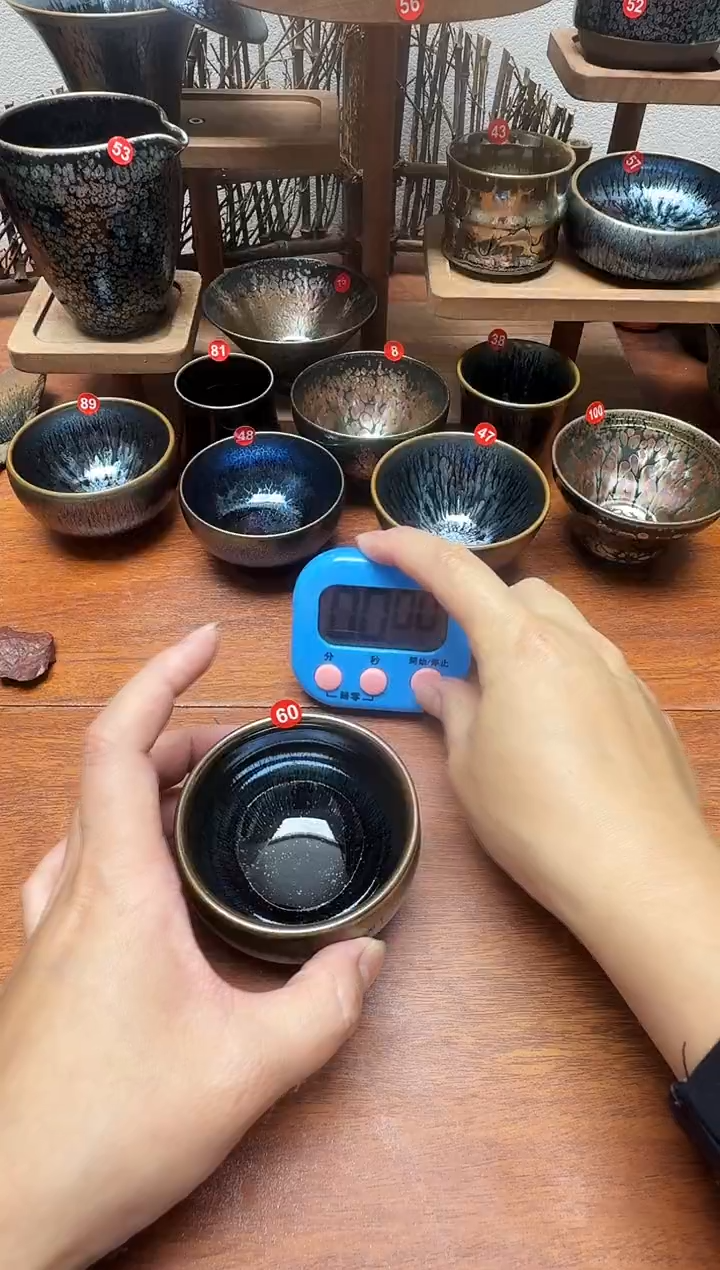 茶盏小****慌60号建盏工匠茶器