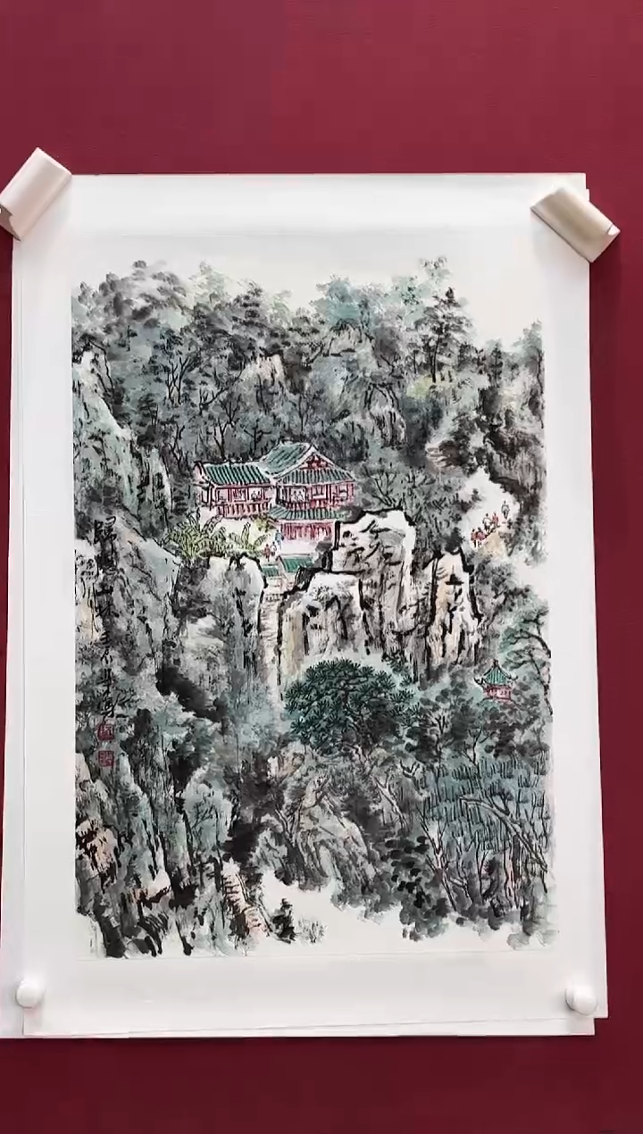 【闪购商品】绘画赵进才两平尺山水