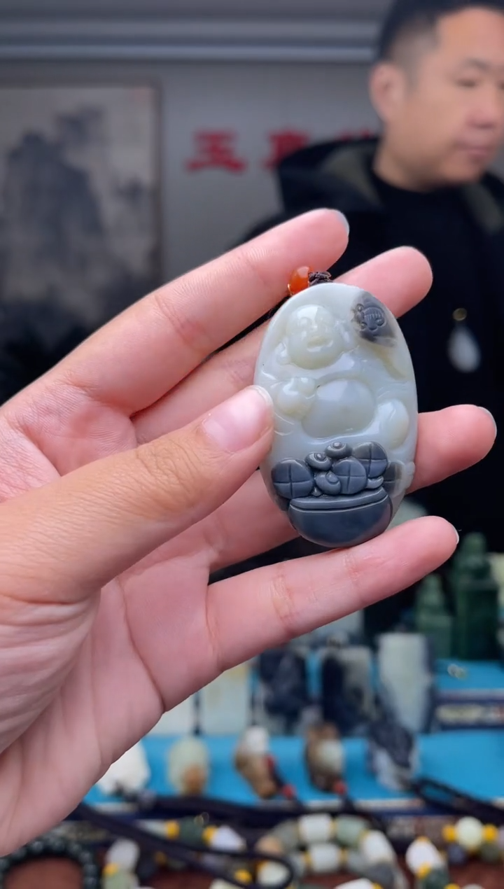 未镶嵌和田玉挂件1