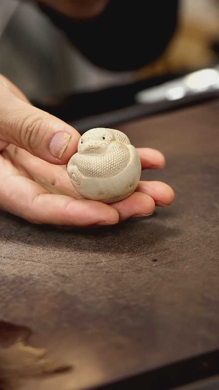 紫砂茶宠紫砂小蛇蛋