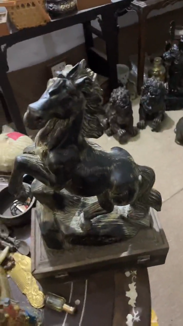 【闪购商品】木木雕新年快乐香木摆件