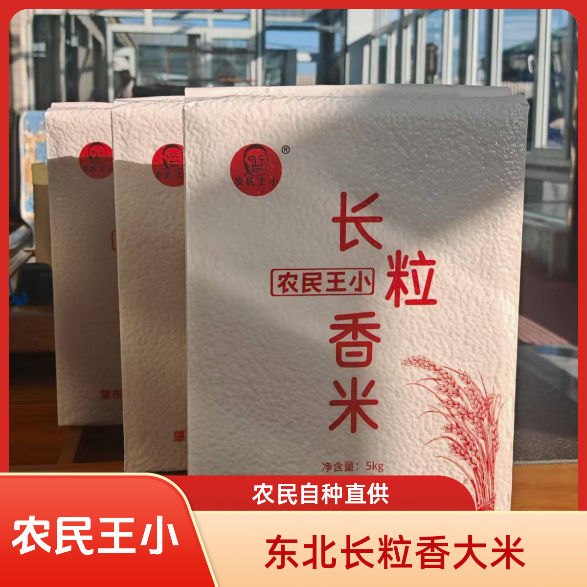 【真空米砖】东北特产大米2025新米5kg 黑龙江中科发5