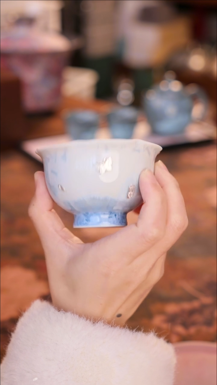 【闪购商品】陶瓷茶具（无礼盒无茶盘）@@A12039