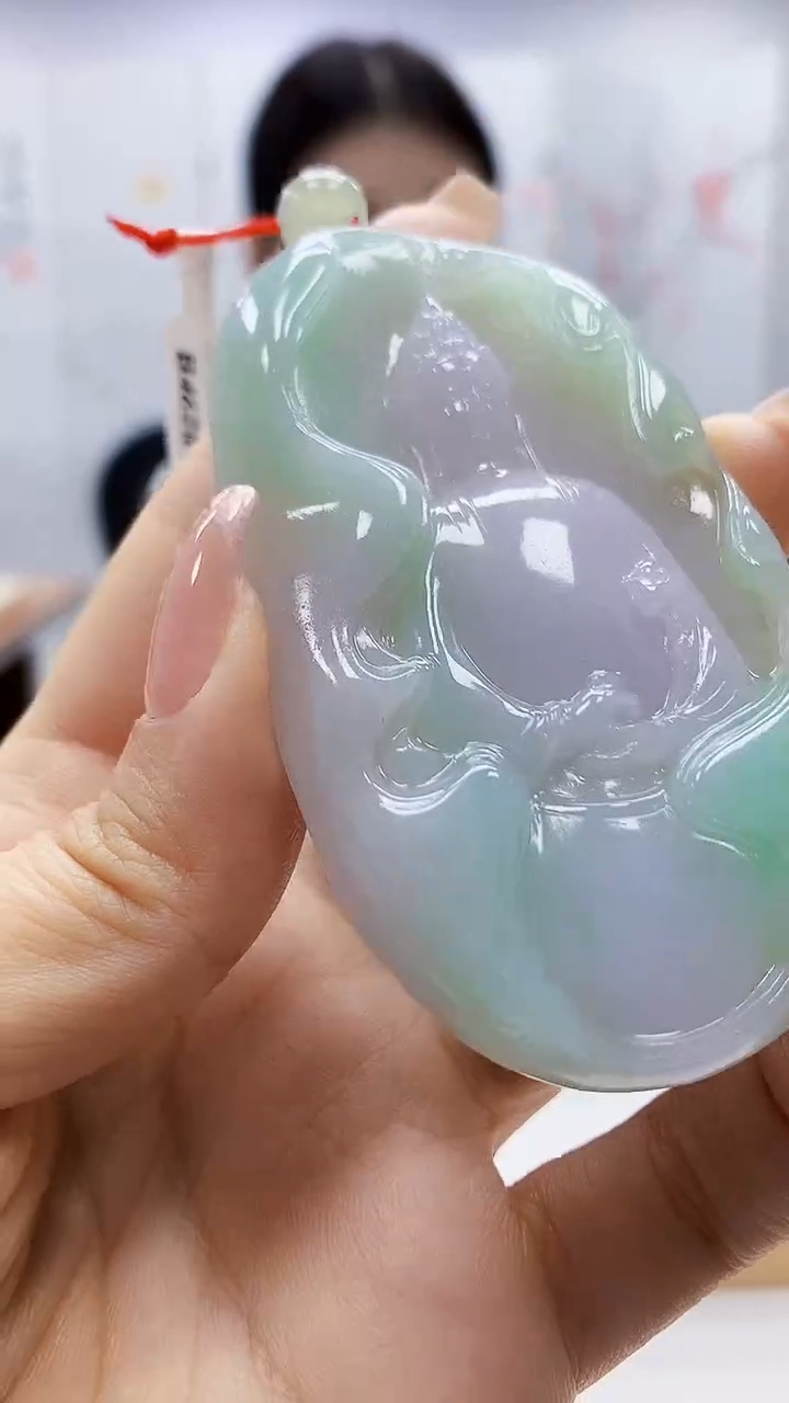 未镶嵌定制翡翠4812ty-毛货挂件22