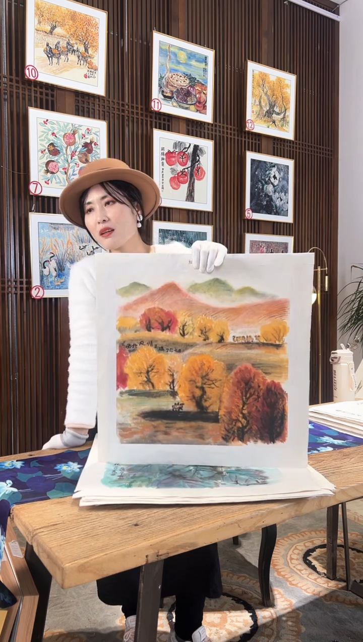 版画耿玉琨名章限量版画S