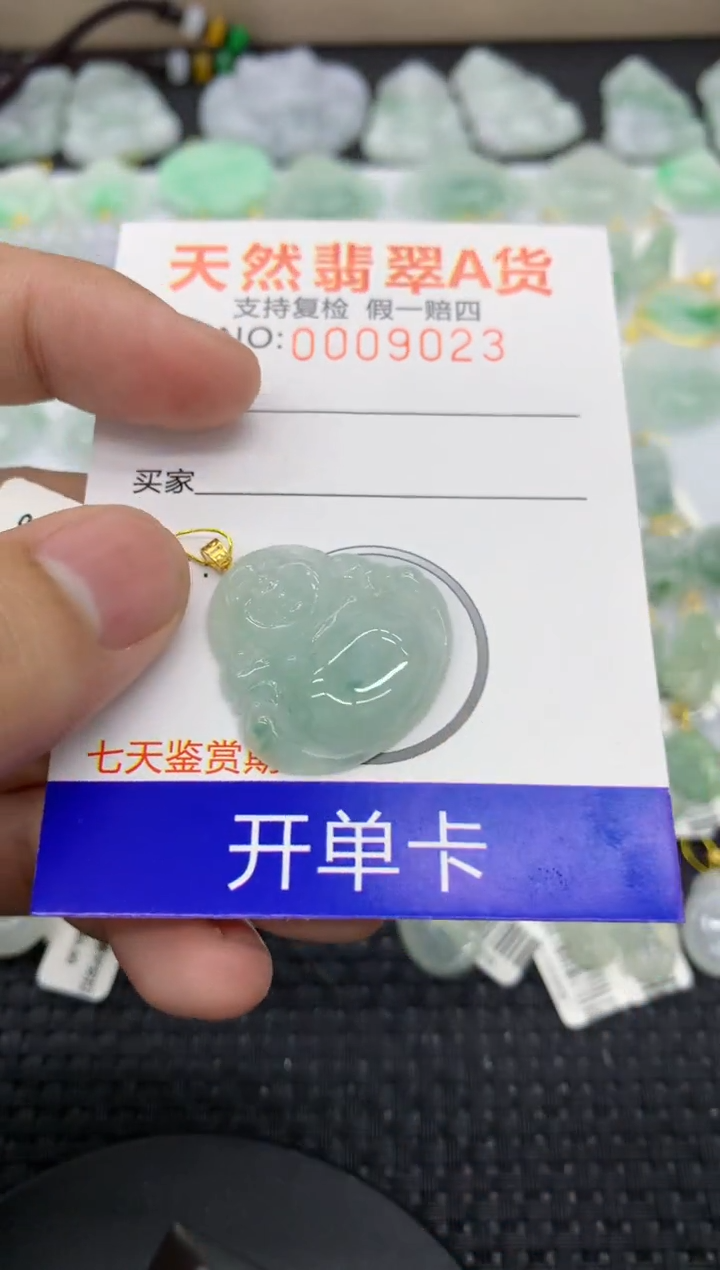 【闪购商品】翡翠颈饰18K金镶嵌111111111111
