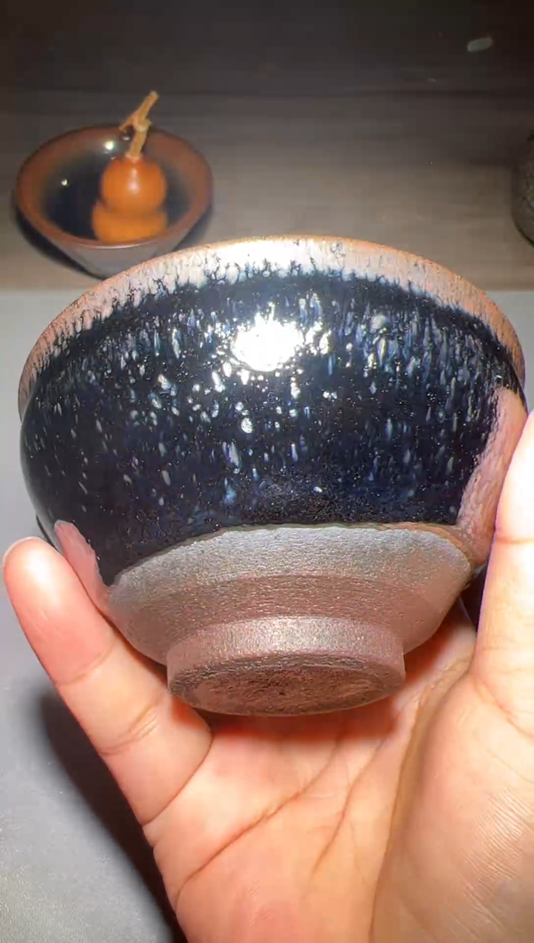 茶盏建窑建盏 福利柴烧