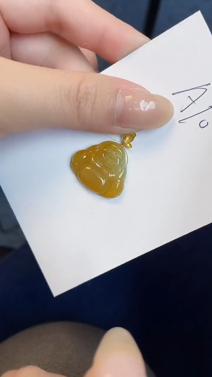 【闪购商品】翡翠吊坠(不含链)18K金镶嵌00000000