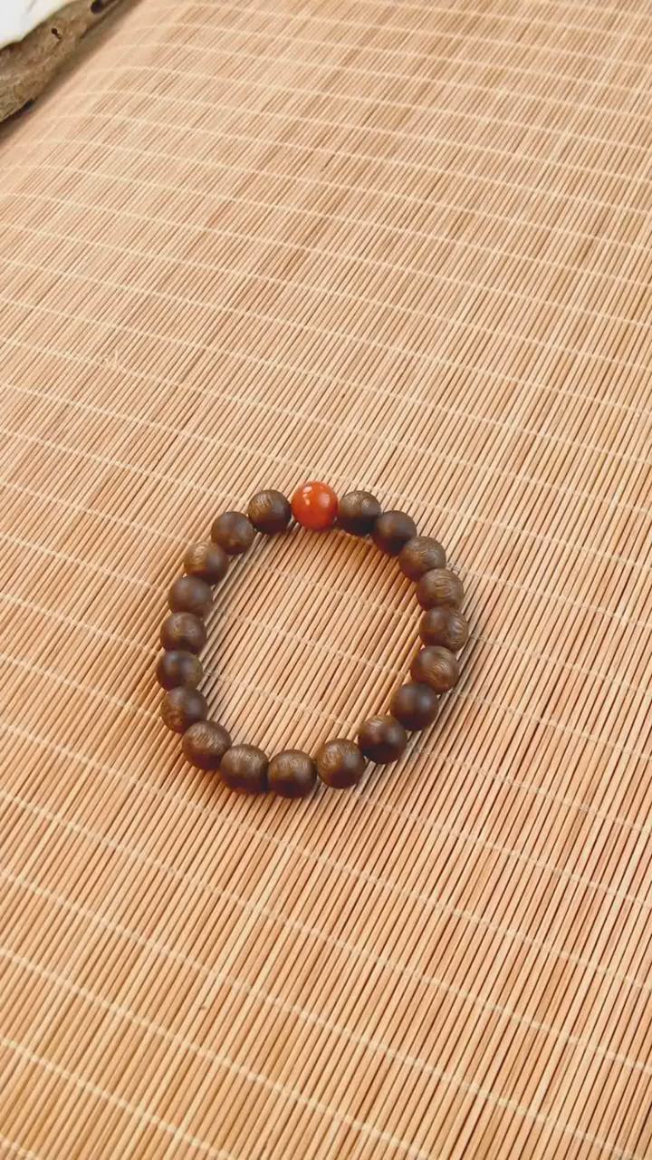 【闪购商品】沉香手串海南莺歌绿奇楠卡10圆珠手串定制