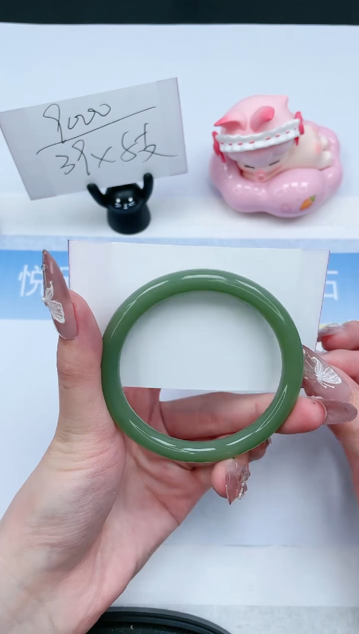 【闪购商品】石英质玉未镶嵌手镯452-57.8