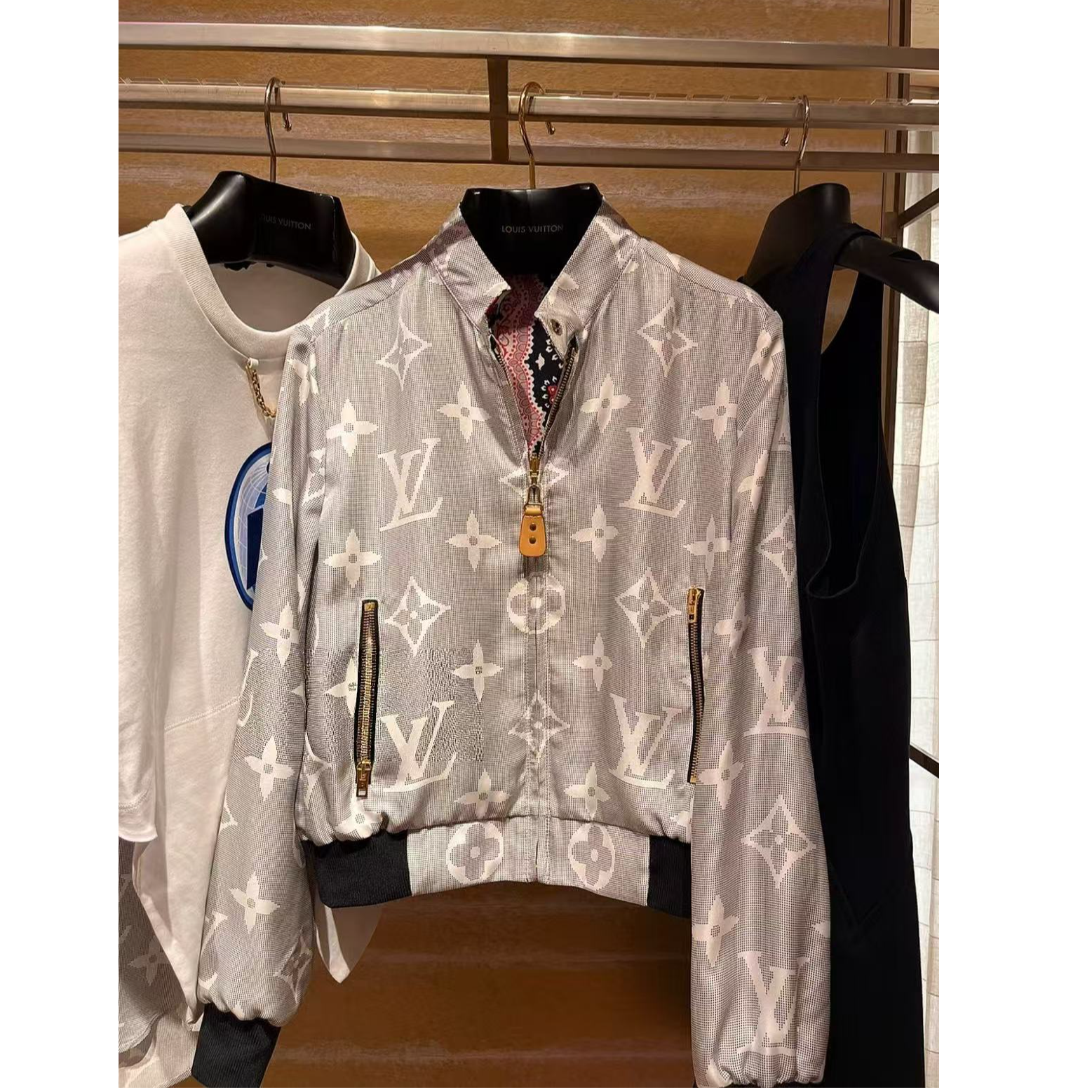 未使用 LouisVuitton/路易威登 双双臻选/vv03439/lv外套/36