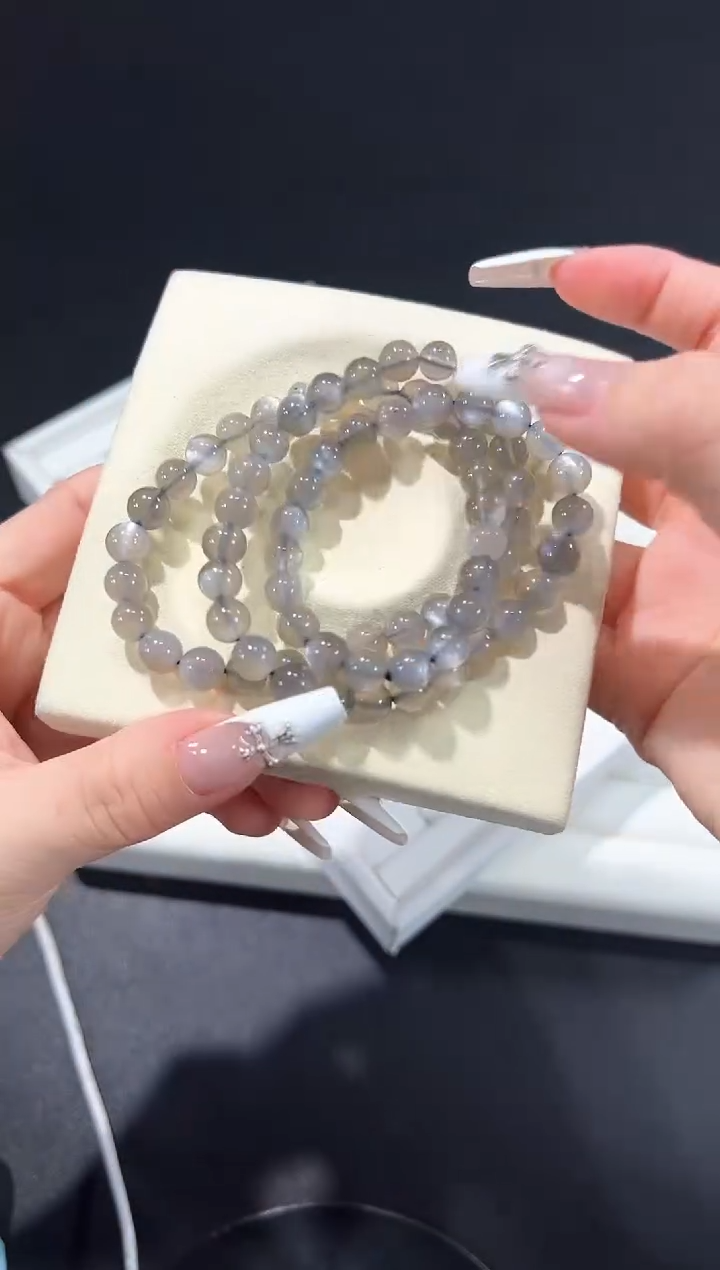 未镶嵌手链长石48a多样性发其一【1条】默认微瑕