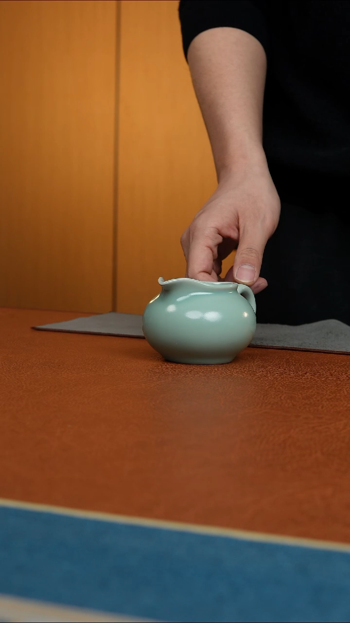 【闪购商品】杯汝州原产地原矿釉仿古公道杯