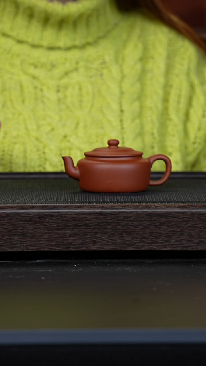 【闪购商品】紫砂茶壶明清老朱泥旭帽