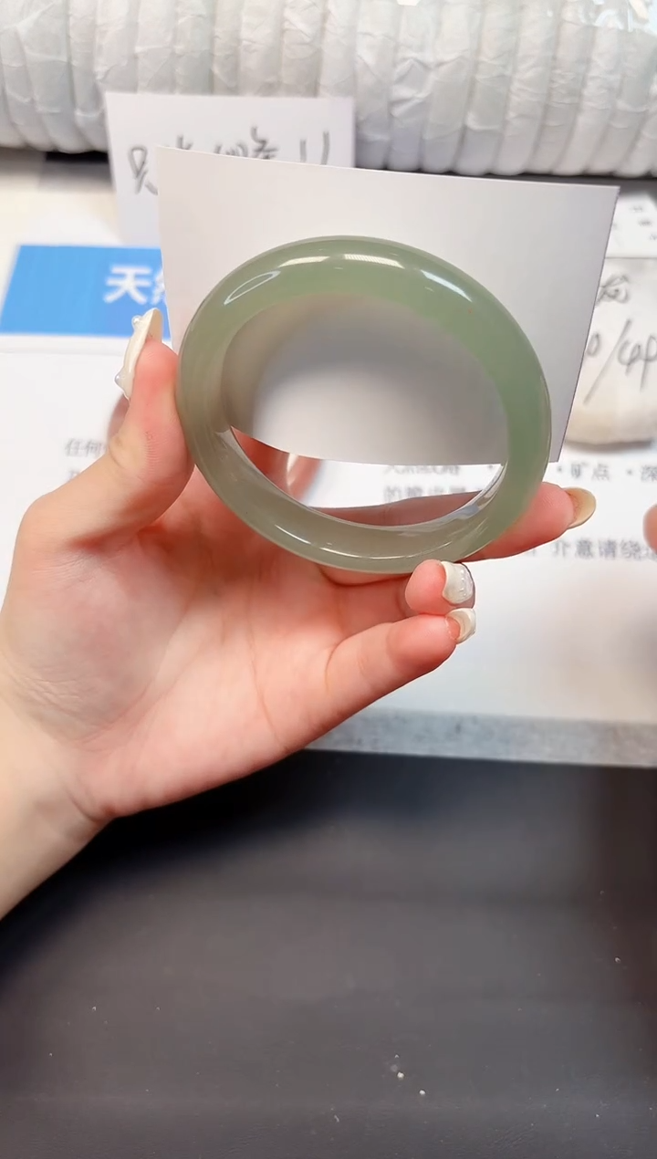 未镶嵌手镯石英质玉6-58D