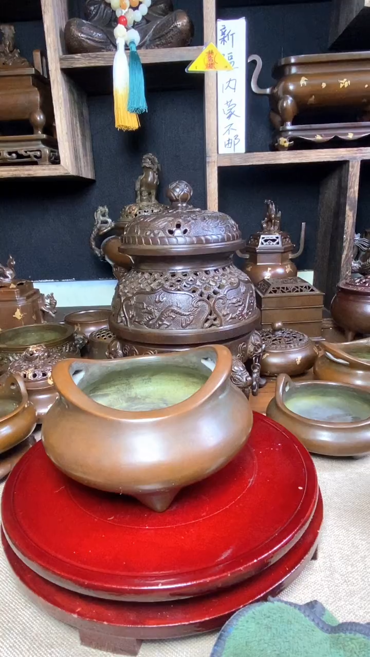 【闪购商品】纯铜 精品铜 摆件熏香炉/摆件