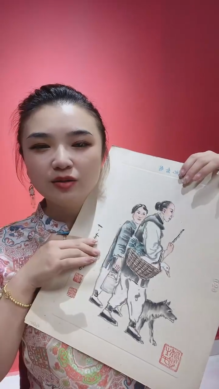 散**人6-13-27徐老师1平尺卡纸作品