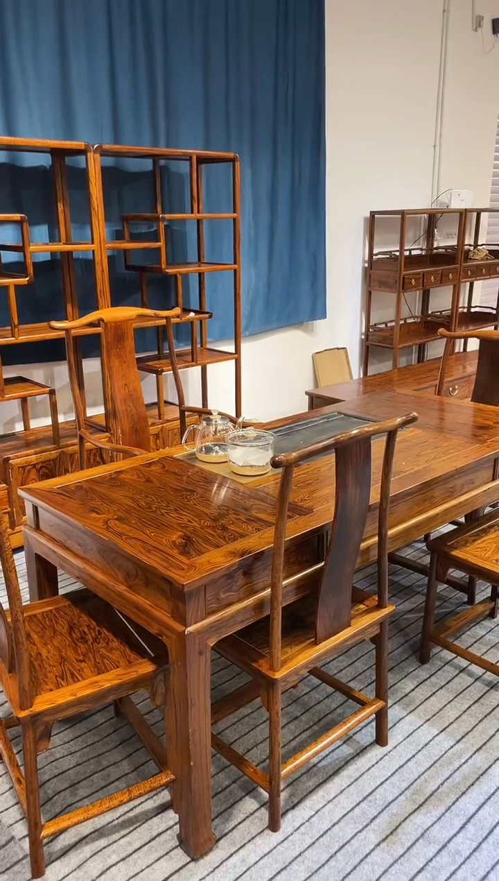 木茶桌6件套改价链接