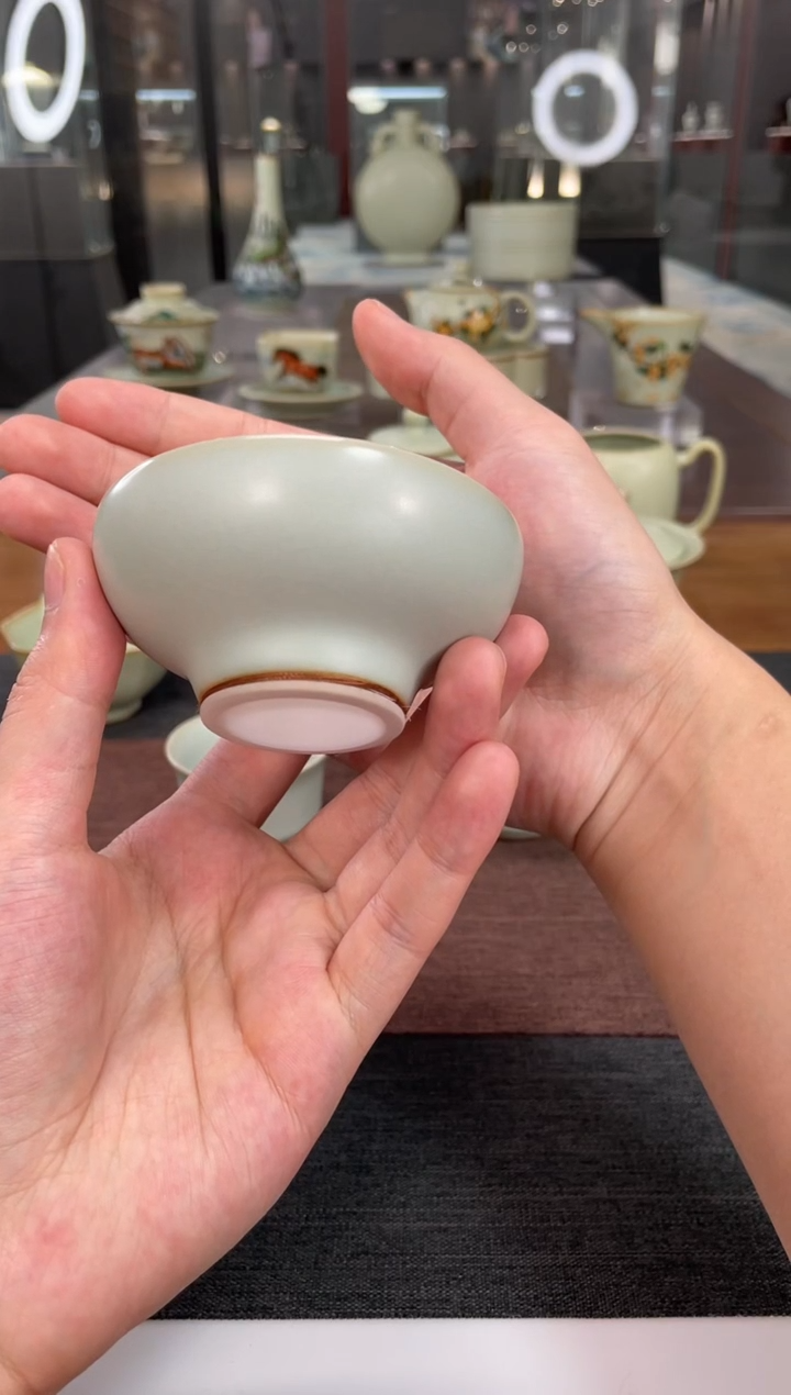 【闪购商品】周泽堂天青圆月茶漏顶