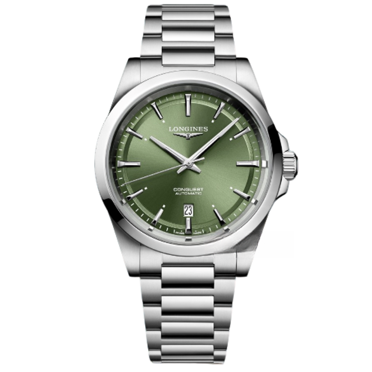 99新 Longines/浪琴 康卡斯男士自动机械腕表 41盘 L3.830.4.02.6