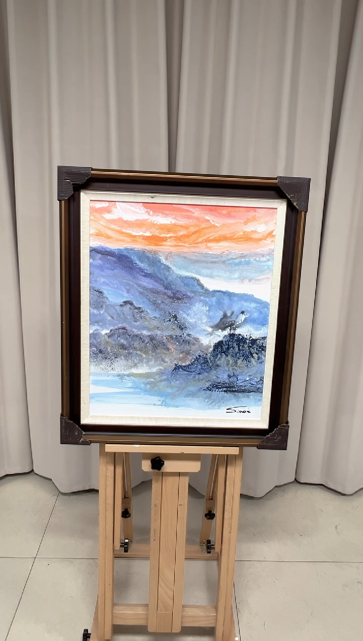 【闪购商品】绘画陶宗健-50*60-抽象油画