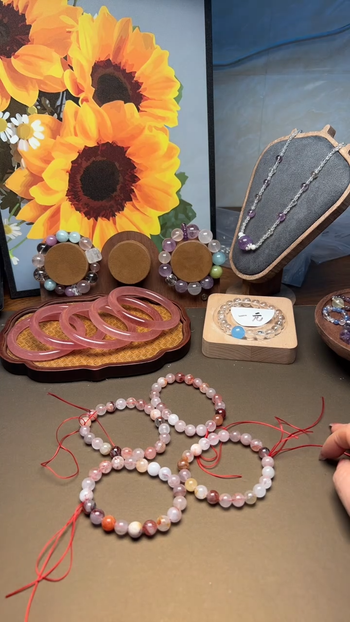 未镶嵌手串水晶1