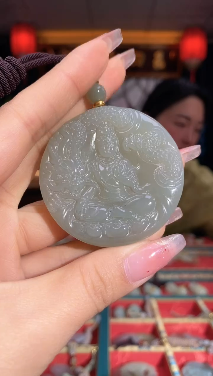 【闪购商品】和田玉颈饰未镶嵌观音