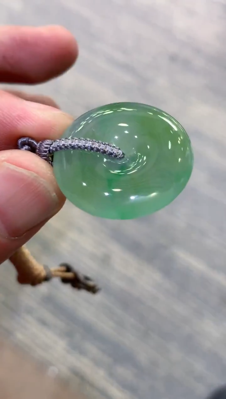 颈饰未镶嵌翡翠天然A货翡翠