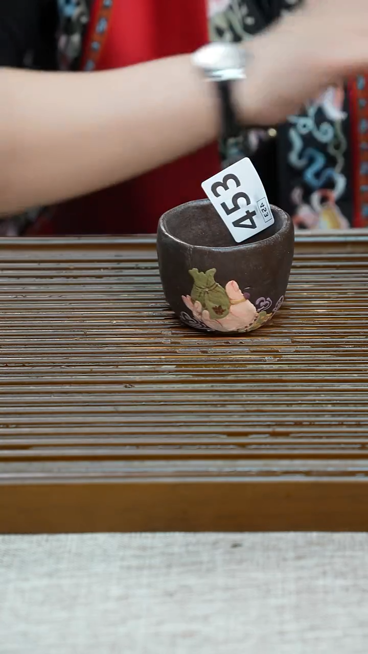 纯手工粗陶茶具每只不一样
