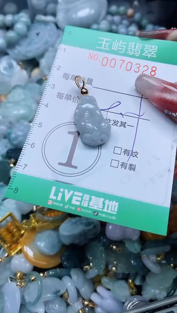 【闪购商品】翡翠颈饰未镶嵌闪购0070328