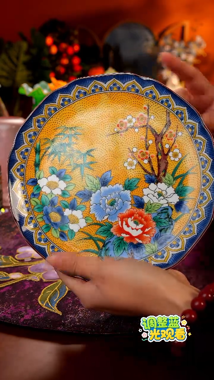 秋田清仓防漏局儿-第一陶器赏盘