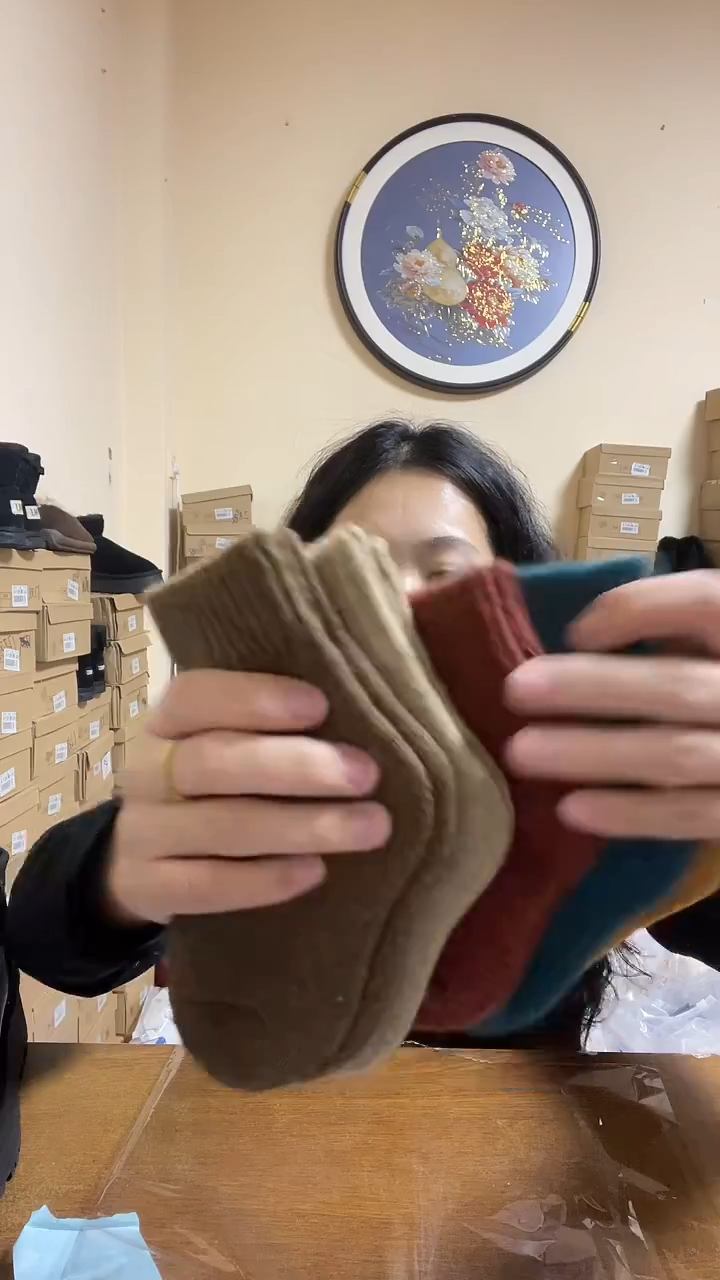 棉3到5毛圈袜子5双