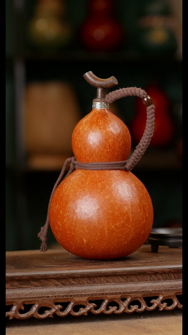 38号精品天然大漆酒葫芦一物一拍~