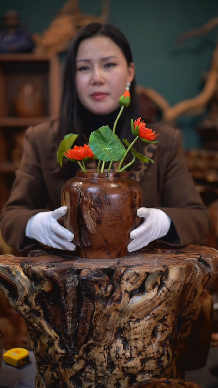 【闪购商品】枣木雷击枣木灯笼罐