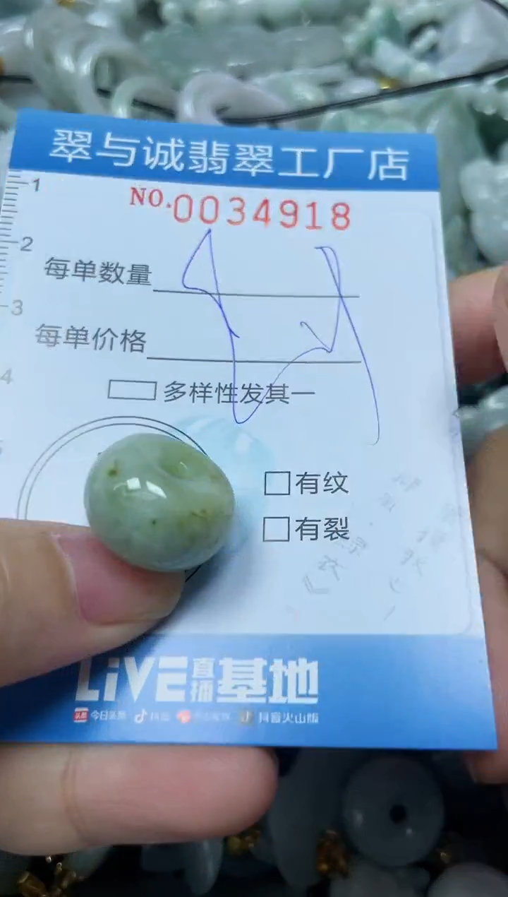 【闪购商品】翡翠颈饰未镶嵌闪购0034918