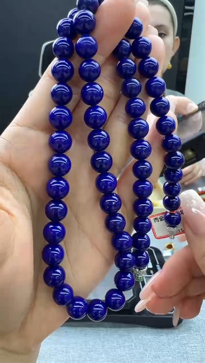 【闪购商品】青金石颈饰未镶嵌13秒拍号
