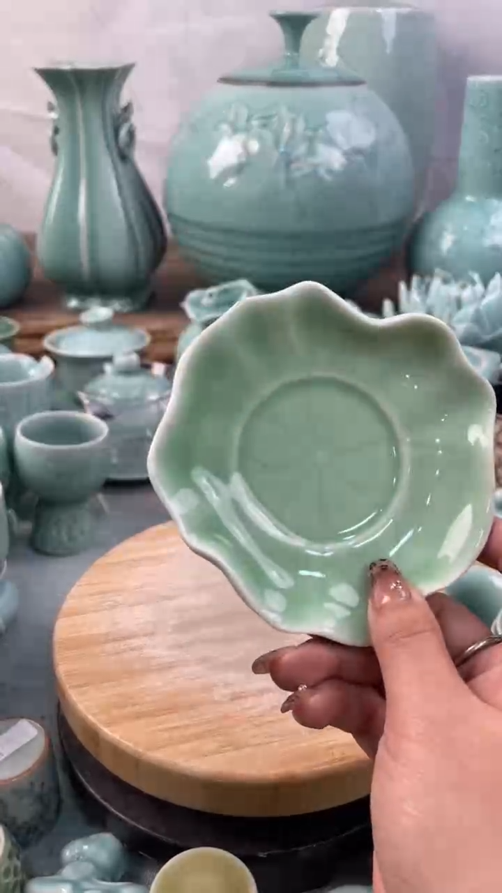 【闪购商品】特价福利 微瑕 慧仙青瓷