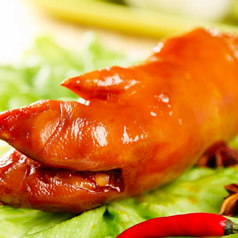 酱卤大猪蹄开袋即食五香卤味鲜香软烂Q弹下酒菜