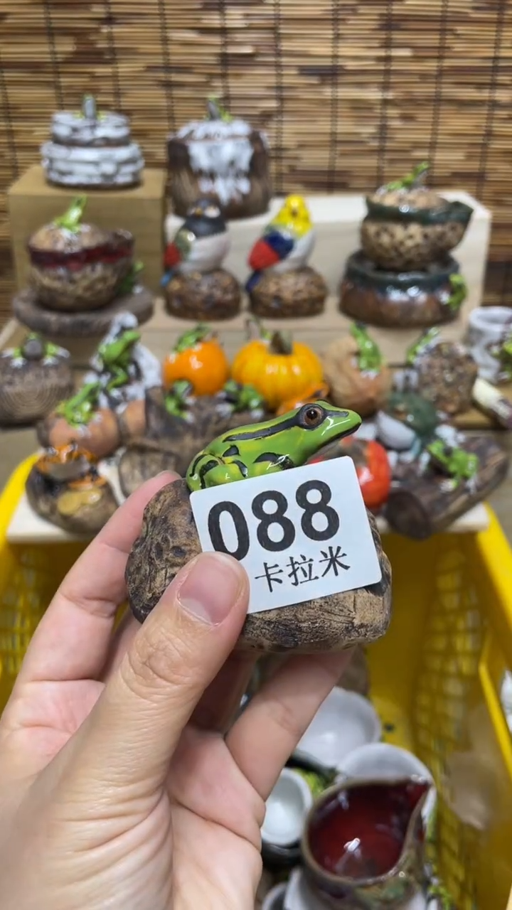 白*木088精美粗陶手工柴烧