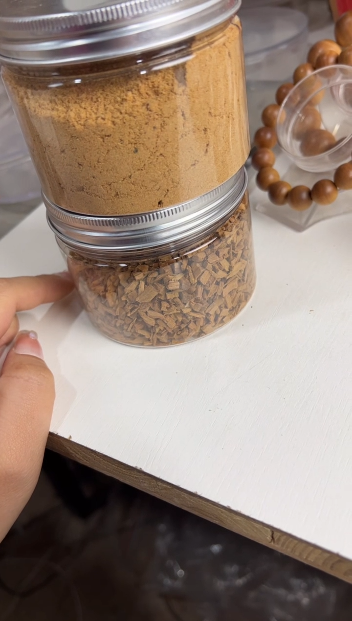 【闪购商品】檀香木手串/手链迈索尔老山檀50克香粉+50克碎料