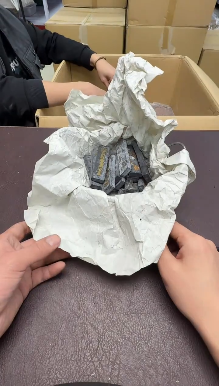 手工艺品钧瓷蓝*何221