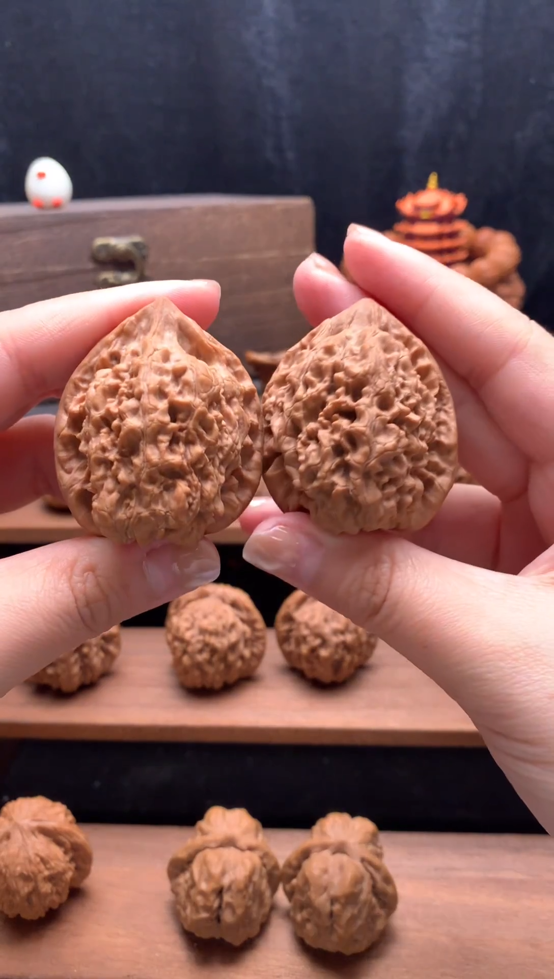 核桃九号链接边41肚38克重44g全品无修王勇官帽